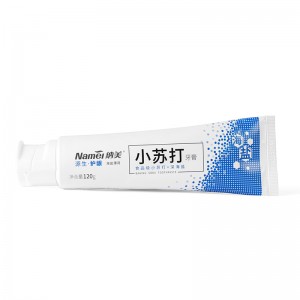 Baking Soda Teeth Whitening Toothpaste Private Label Bamboo Bases Peppermint Toothpaste Fluoride.Wholesale and OEM support