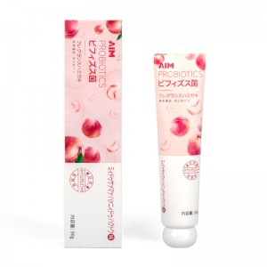 Aim Flavor Toothpaste Gift Box Customized Toothpaste 90g/Sakura Flavor/Rose Flavor/White Peach Flavor